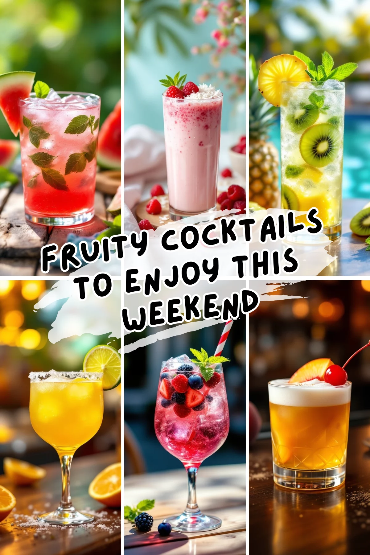 🔥🍊 7 Fruity Cocktails That Are Perfect for Weekend Sipping Bright, bold, and refreshing—these fruity cocktails are just what you need for a fun weekend! Whether you love citrusy spritzers or tropical blends, these recipes will hit the spot. 🍑🍹 #CocktailHour #WeekendDrinks #EasyCocktails #FruityFlavors #HappyHour