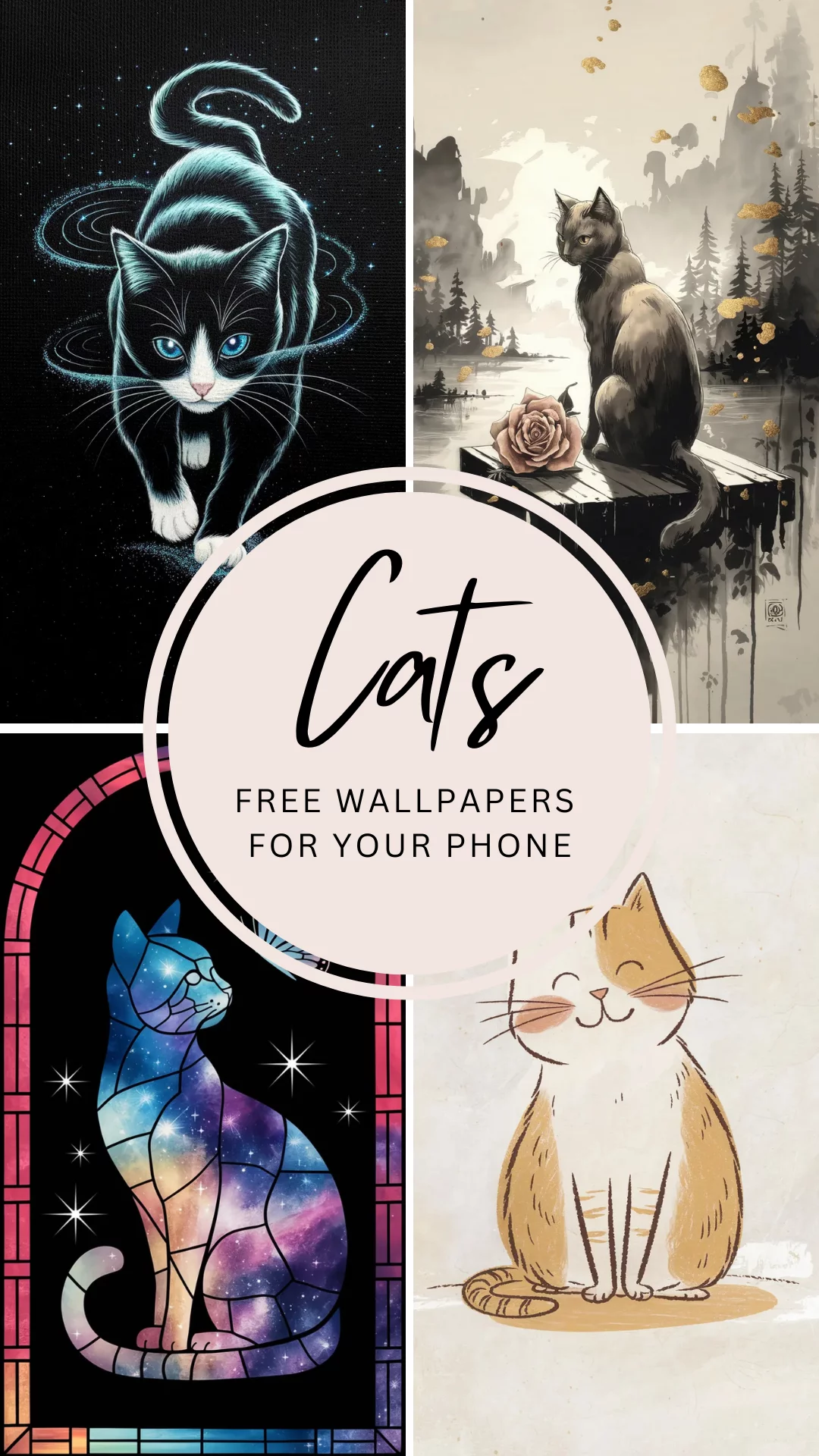 Show off your feline obsession with these adorable cat-themed phone wallpapers! From cute kittens to artistic designs, there’s a purr-fect background for every cat lover. 😻✨ #CatWallpapers #PhoneBackgrounds #CatLovers #AestheticWallpapers #FelineFun