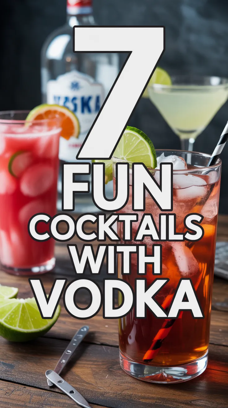 From candy-inspired martinis to tropical fizz, these fun cocktails with vodka bring the flavor and the fun. Your next favorite drink is waiting! 🍹🎉 #VodkaCocktails #PartyDrinks #DrinkInspo