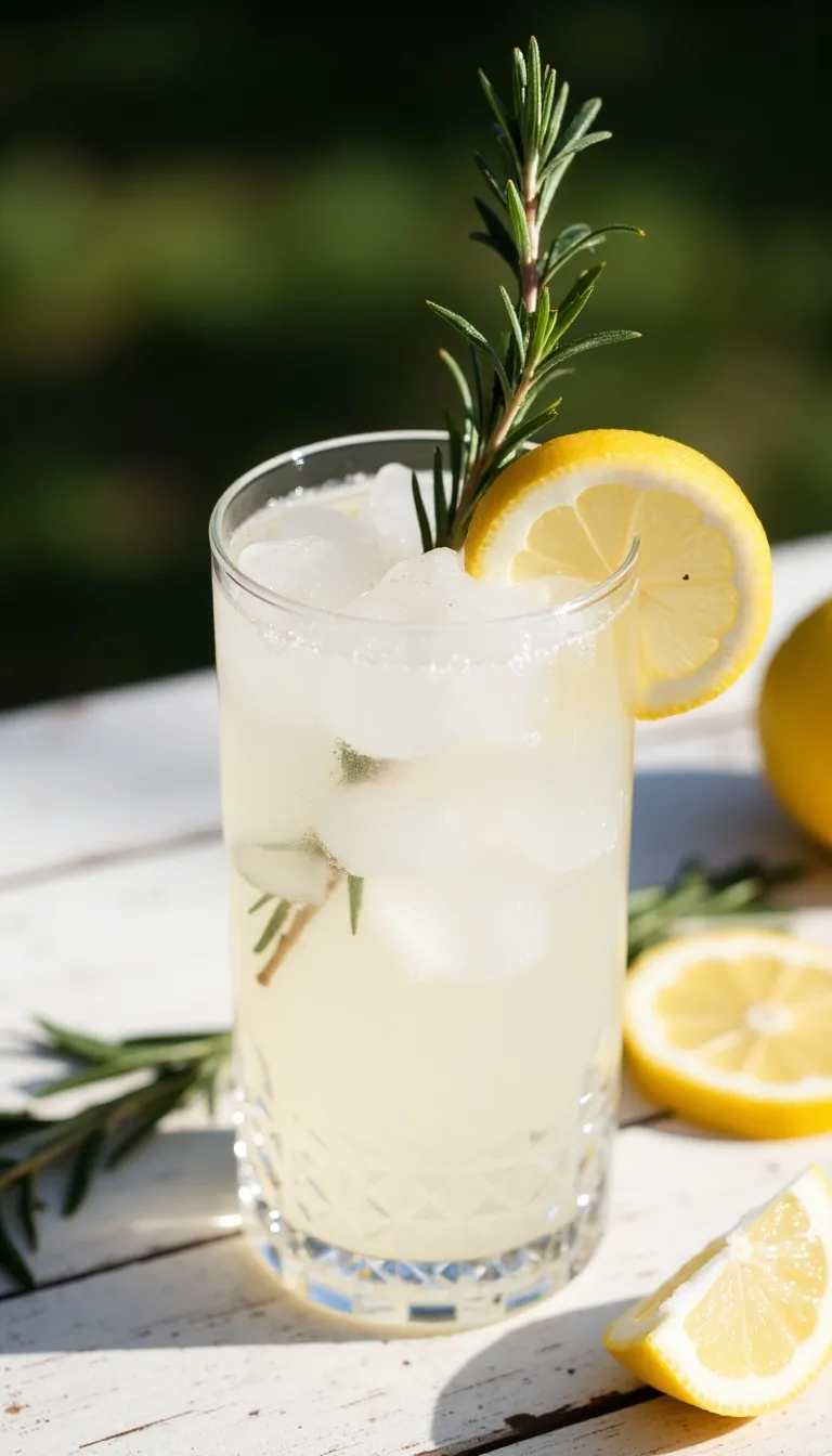 This one’s got serious signature potential. With zesty lemon, a sprig of rosemary, and a splash of sparkle, the Rosemary Lemon Vodka Fizz is perfect for warm-weather hosting or stylish sipping. It’s simple, elevated, and smells amazing.