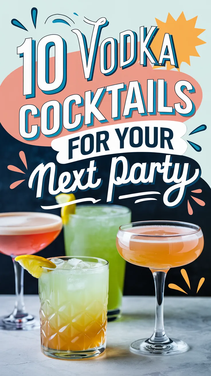 🔥🍹 10 Vodka Cocktails That’ll Take Your Party to the Next Level Whether you love bold and boozy or light and refreshing, these vodka cocktails are perfect for any celebration! Easy to make and full of flavor, they’ll have your guests asking for refills. 🍊🍸 #CocktailHour #VodkaDrinks #PartySips #EntertainingMadeEasy #CheersToThat