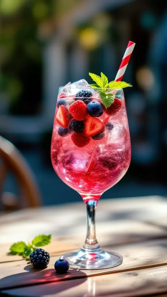 Get ready to sip on the Berry Breeze Vodka Spritz this weekend! This drink is refreshing and perfect for sharing with friends. With a mix of juicy berries and a splash of vodka, it’s sure to be a hit at any gathering.