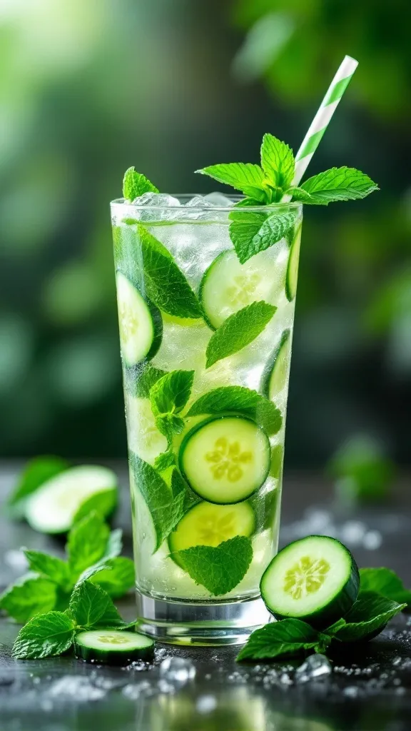 Looking for something light, crisp, and ultra-refreshing? The Cucumber Mint Cooler is the perfect mix of cooling cucumber, fresh mint, and zesty lime, all balanced with smooth vodka. Whether you’re lounging in the sun or just need a refreshing pick-me-up, this one’s a winner!