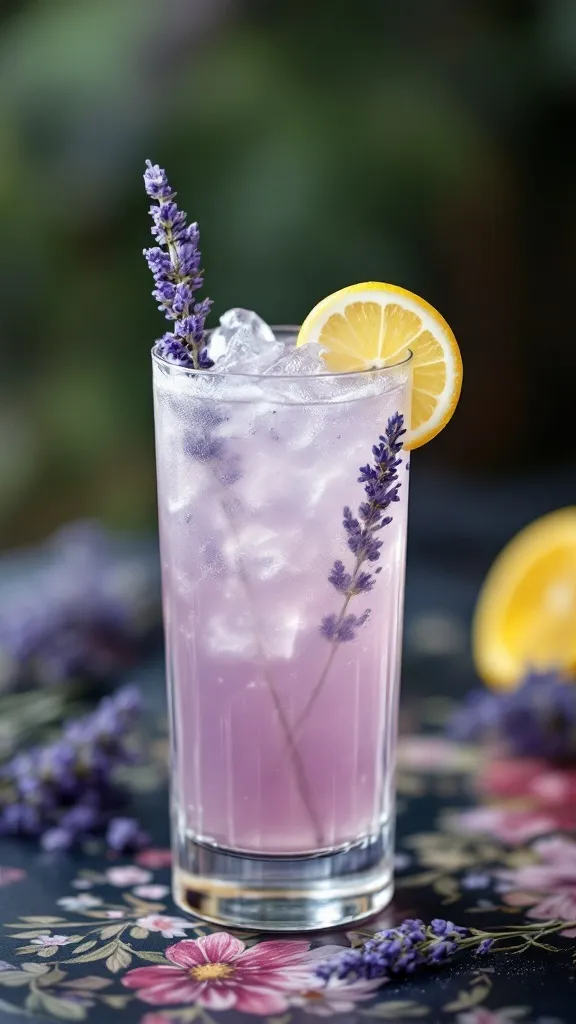 Looking for a refreshing drink to sip while catching up with your friends? The Lavender Vodka Collins combines the floral notes of lavender with zesty lemon, creating a delightful balance. It’s a fun twist on the classic that’s sure to brighten your girls' night in!