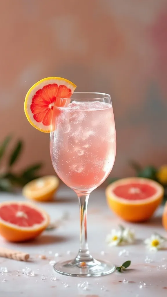 Looking for a citrusy cocktail with just the right amount of zing? The Pink Grapefruit Vodka Fizz is refreshingly tart, lightly sweet, and topped with a bubbly finish. Whether you’re sipping it by the pool or serving it up at brunch, this drink is a vibrant crowd-pleaser.