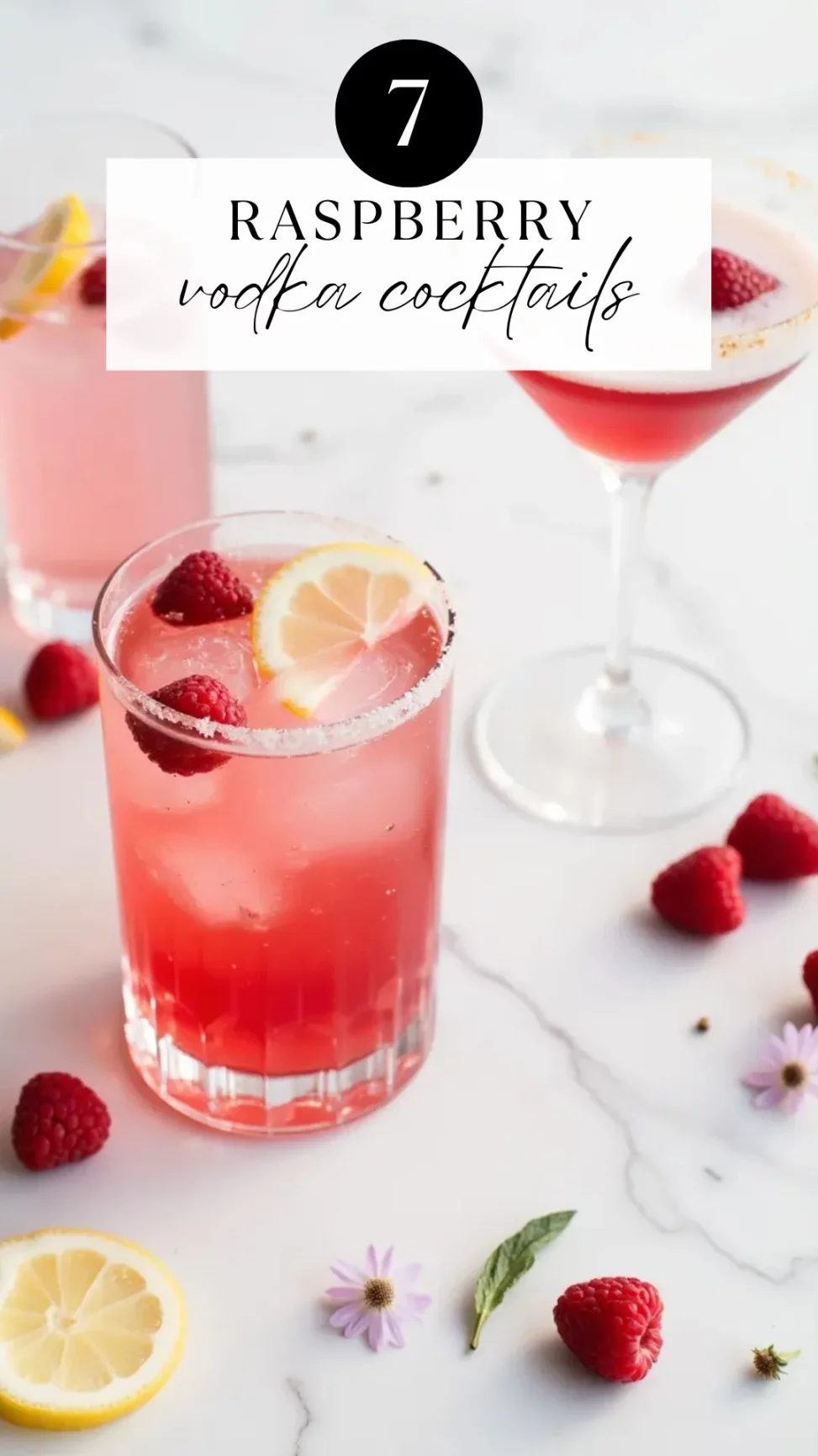These raspberry vodka cocktails are fruity, fun, and totally sippable! From fizzy faves to frozen treats, you’ll find 7 easy recipes perfect for summer sipping. 🍓🍹 #RaspberryCocktails #VodkaDrinks #EasyCocktailRecipes