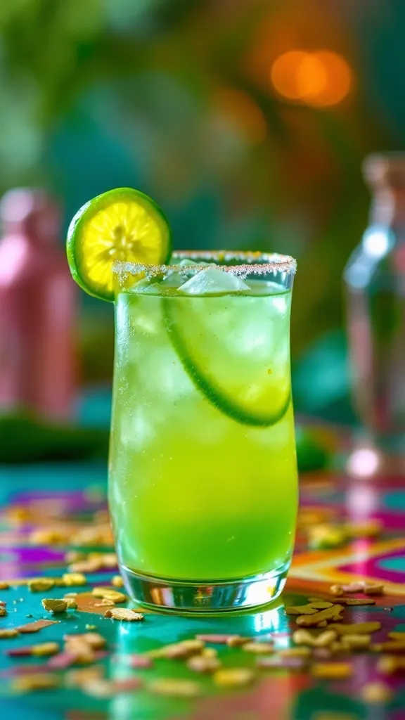 🌶️ Spicy Green Pepper Daiquiri 🌿
A daiquiri with a kick! The combo of fresh green bell pepper, lime, and rum creates a spicy, zesty drink that’s anything but ordinary.